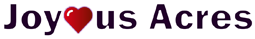 Website logo - Joyous Acres